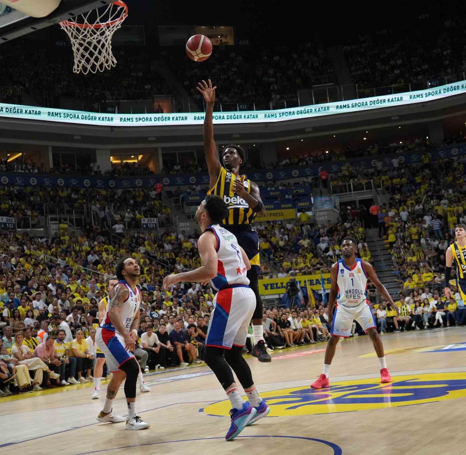 Basketbol Süper Ligi’nde şampiyon Fenerbahçe
