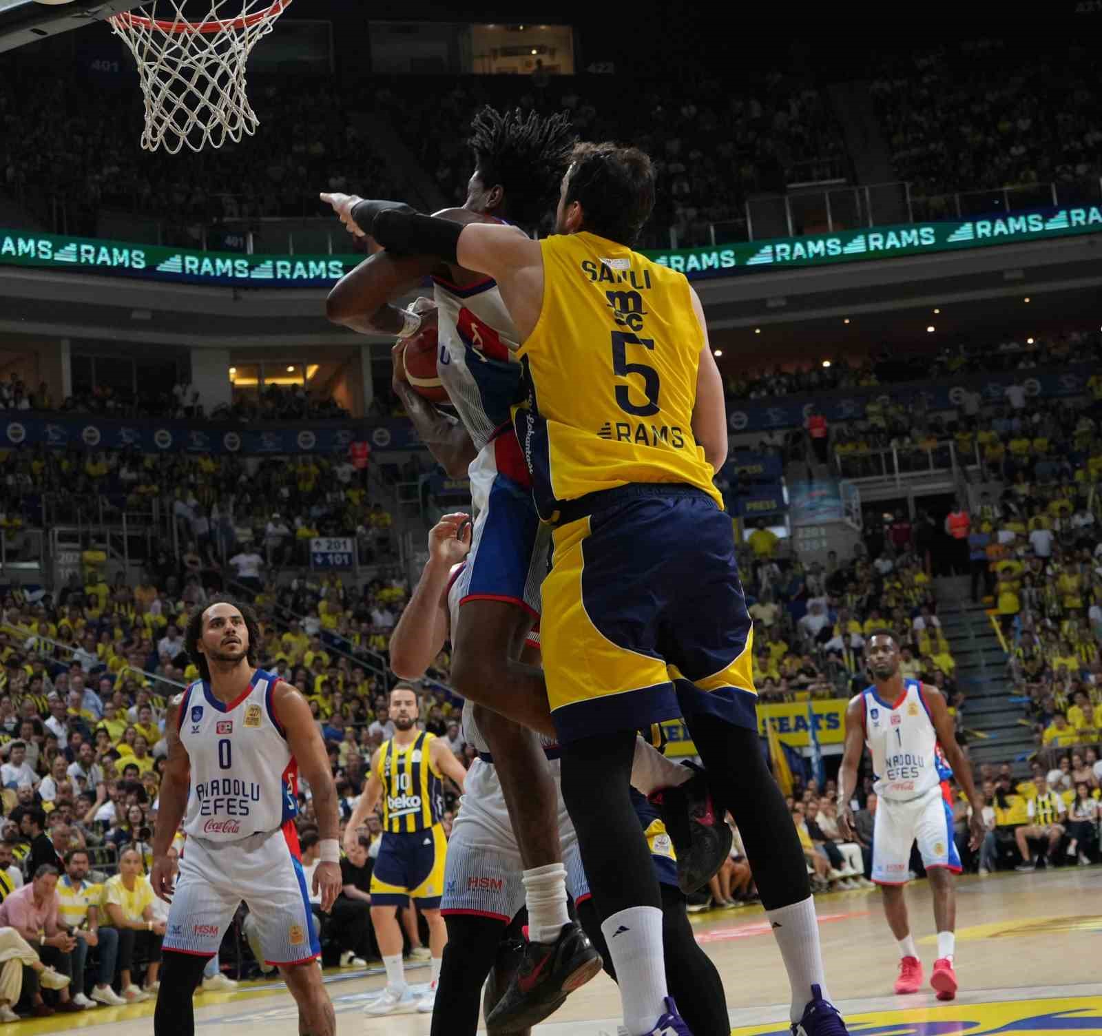 Basketbol Süper Ligi’nde şampiyon Fenerbahçe
