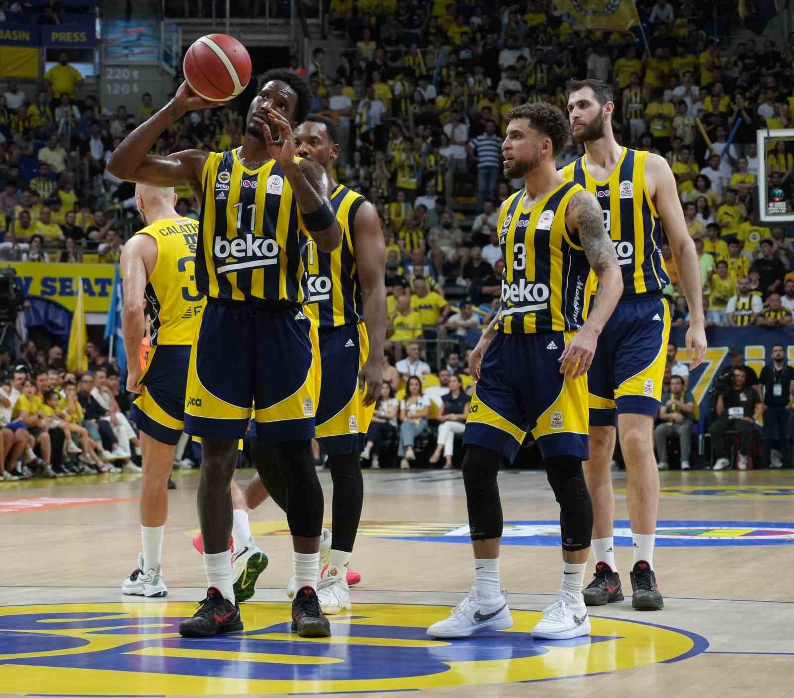 Basketbol Süper Ligi’nde şampiyon Fenerbahçe
