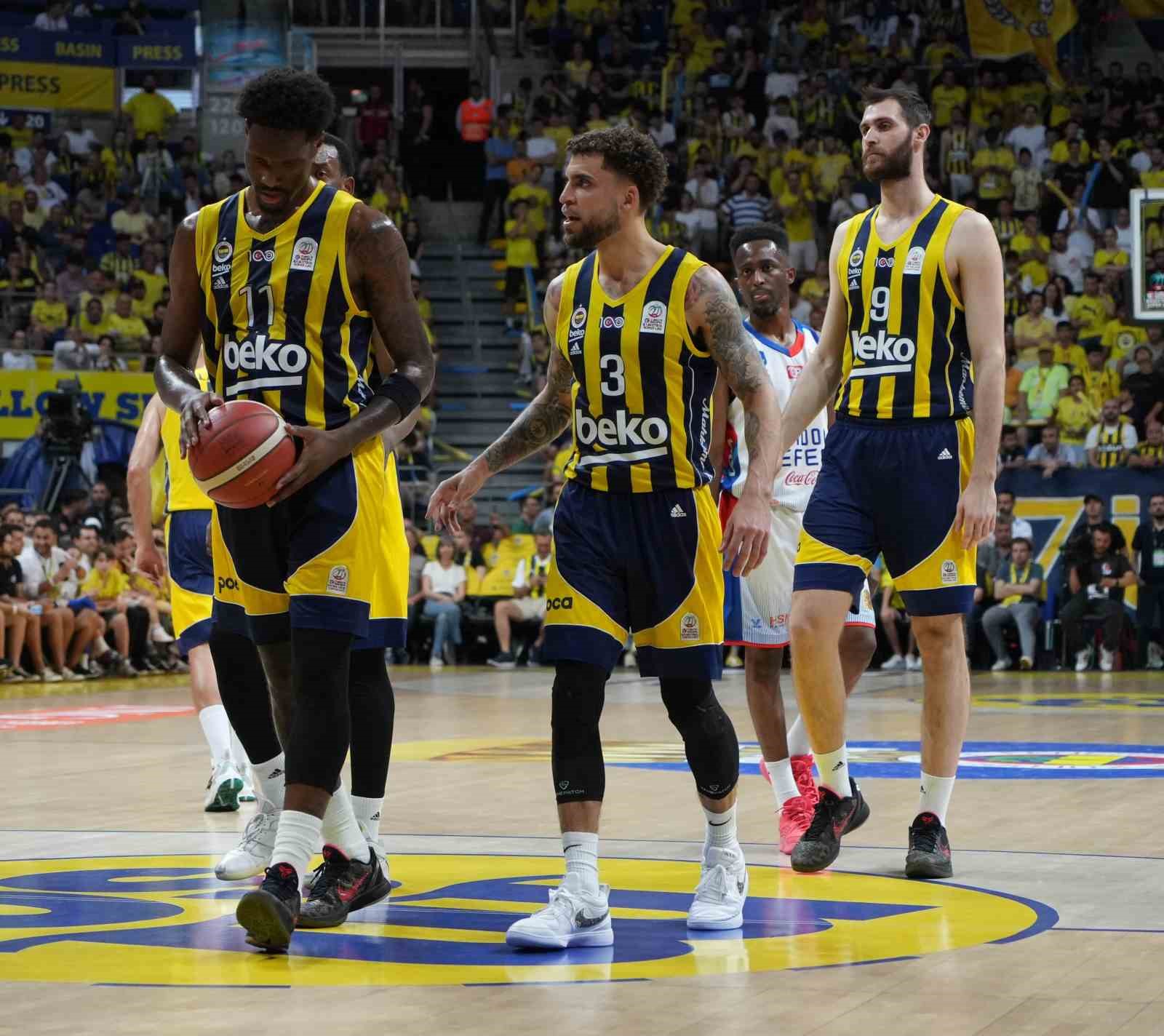 Basketbol Süper Ligi’nde şampiyon Fenerbahçe
