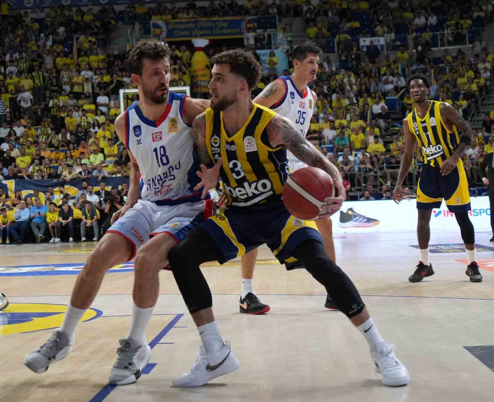 Basketbol Süper Ligi’nde şampiyon Fenerbahçe
