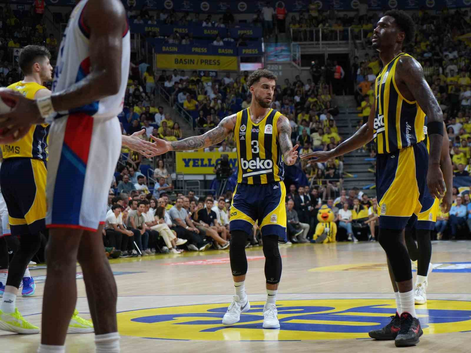 Basketbol Süper Ligi’nde şampiyon Fenerbahçe
