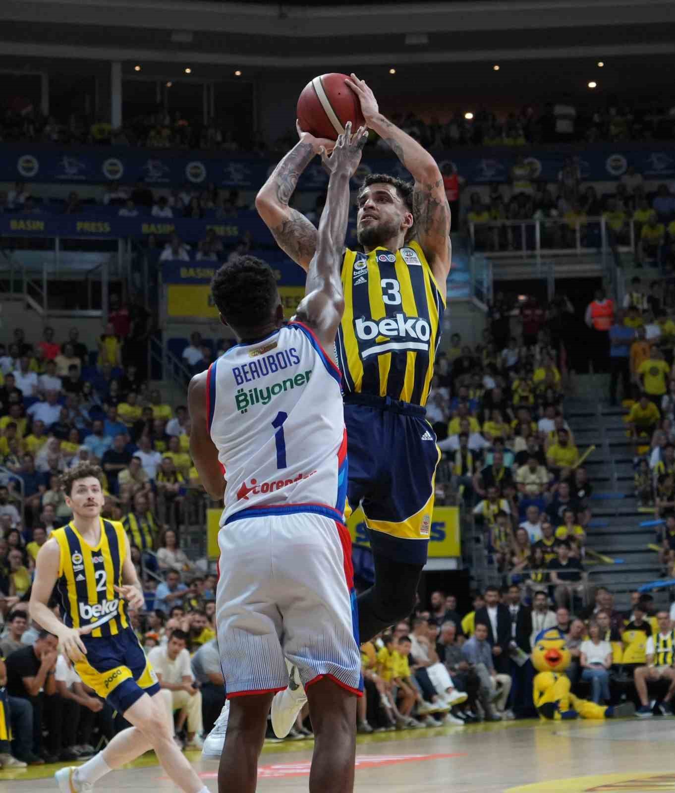 Basketbol Süper Ligi’nde şampiyon Fenerbahçe
