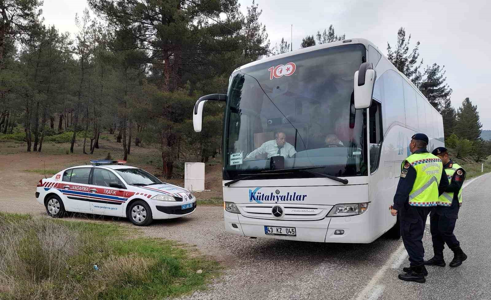 Kütahya’da bayramı öncesi trafik denetimleri
