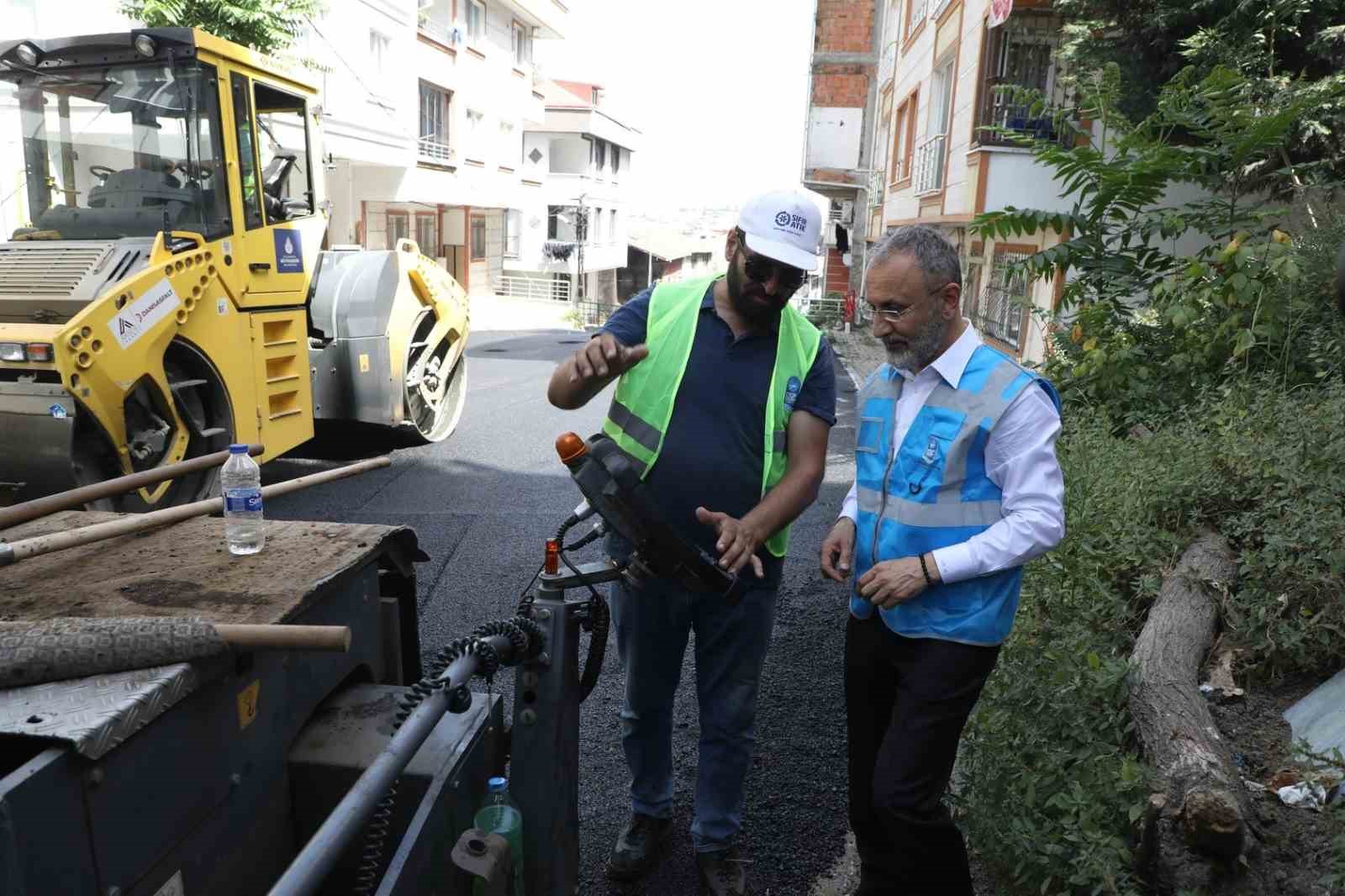 Eyüpsultan’ın cadde ve sokakları yenileniyor
