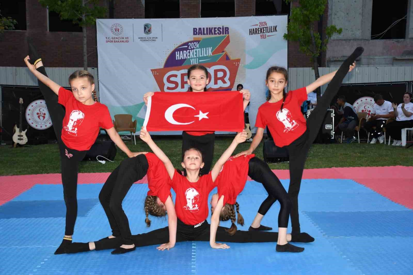 Balıkesir’de Hareketlilik Yılı Spor Şenlikleri yapıldı
