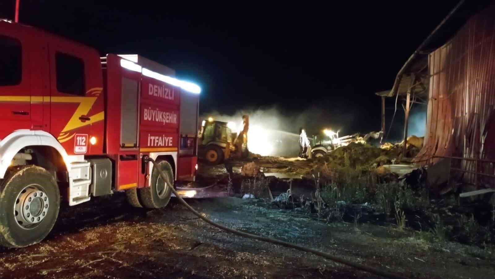 Besihanede çıkan yangın korkuya neden oldu
