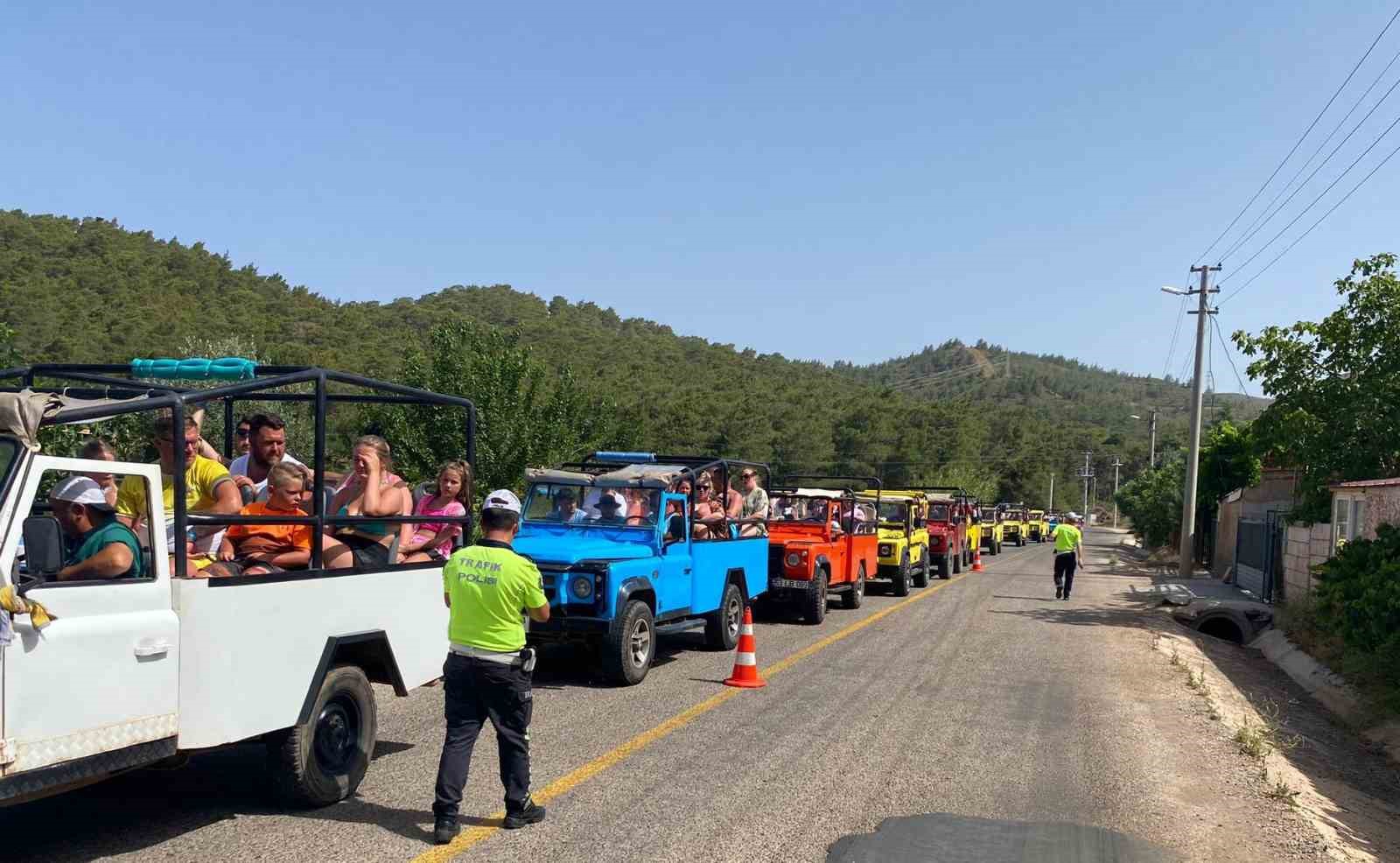 Marmaris’te Jeep safari turlarına sıkı denetim
