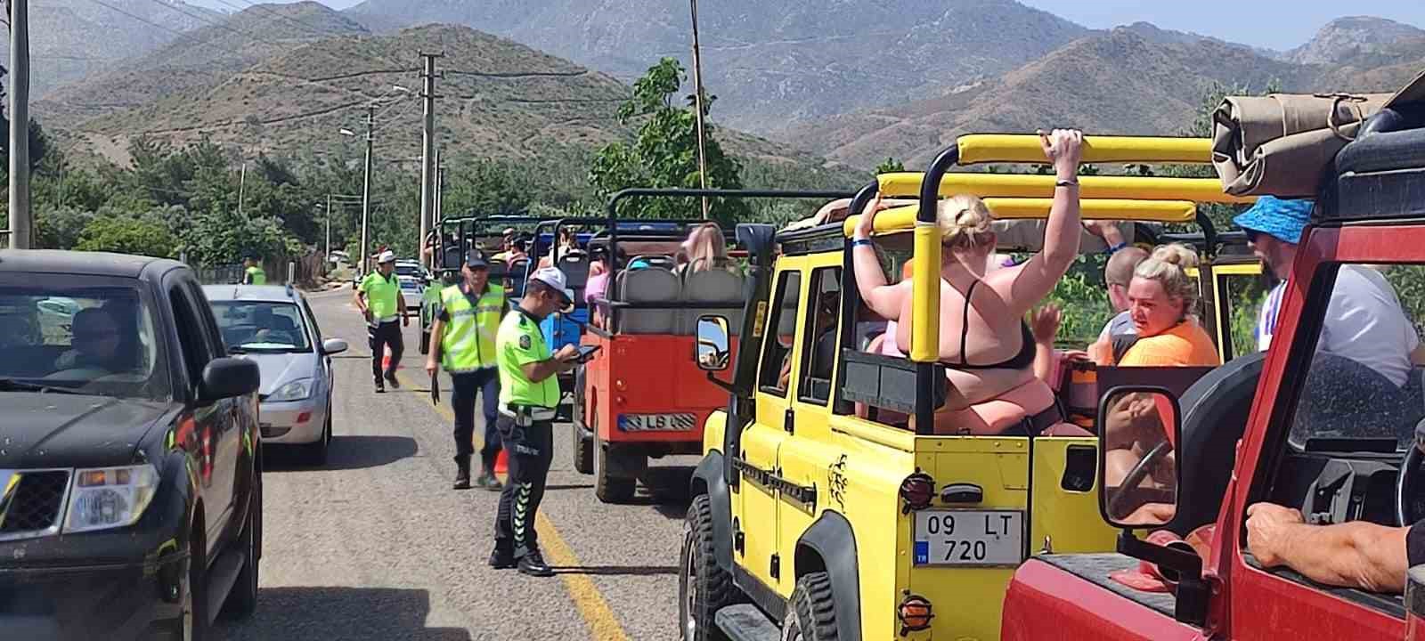 Marmaris’te Jeep safari turlarına sıkı denetim
