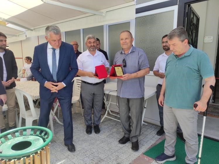 Harmancık’ta Hacı Abdullah Özden Camii açıldı
