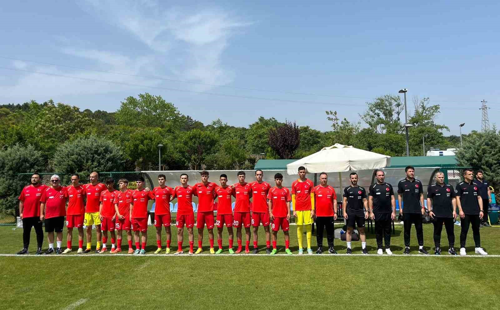 U16 Milli Takım, İsviçre’yi 7-1 yendi
