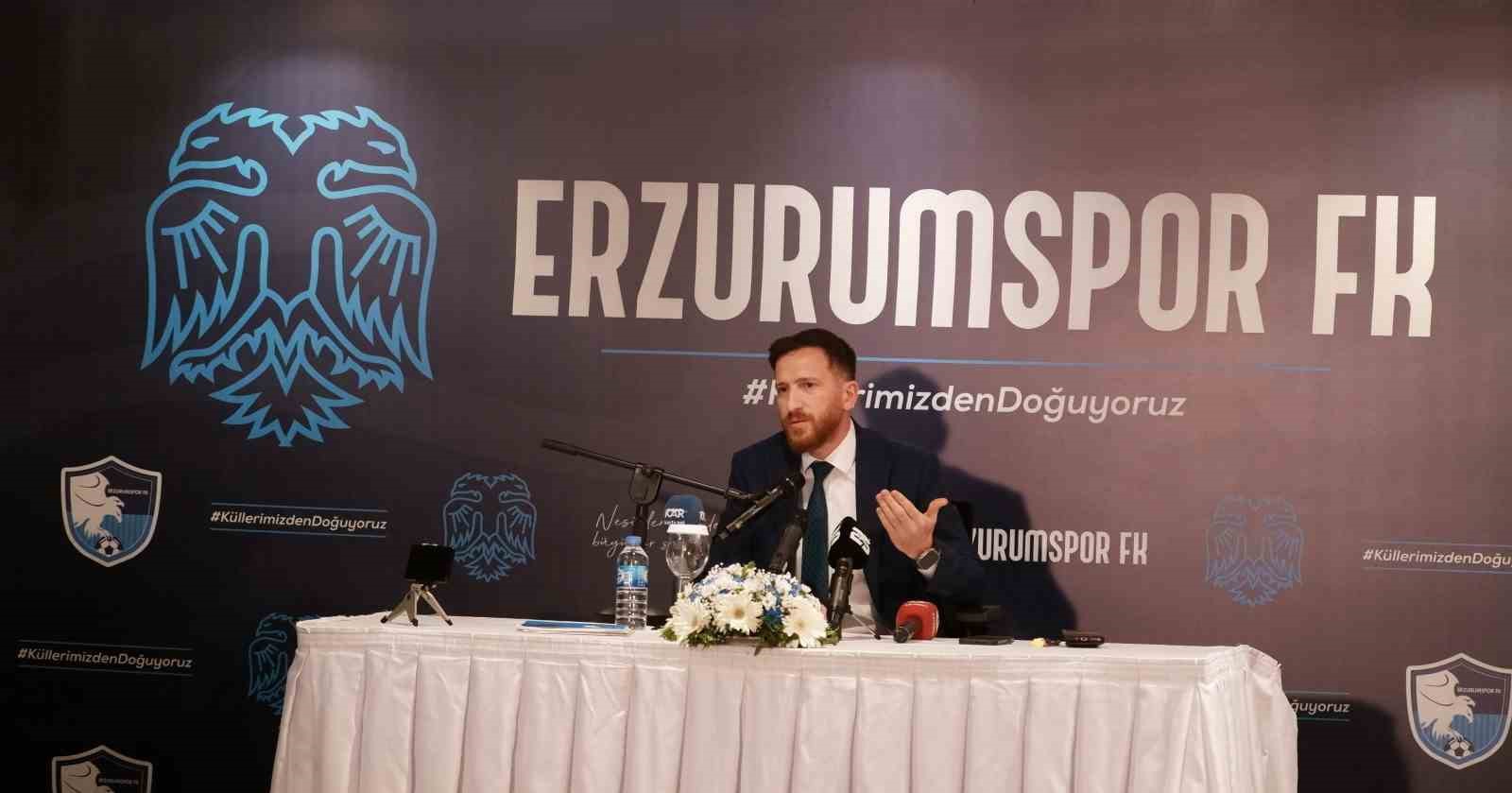 Erzurumspor, destek için 