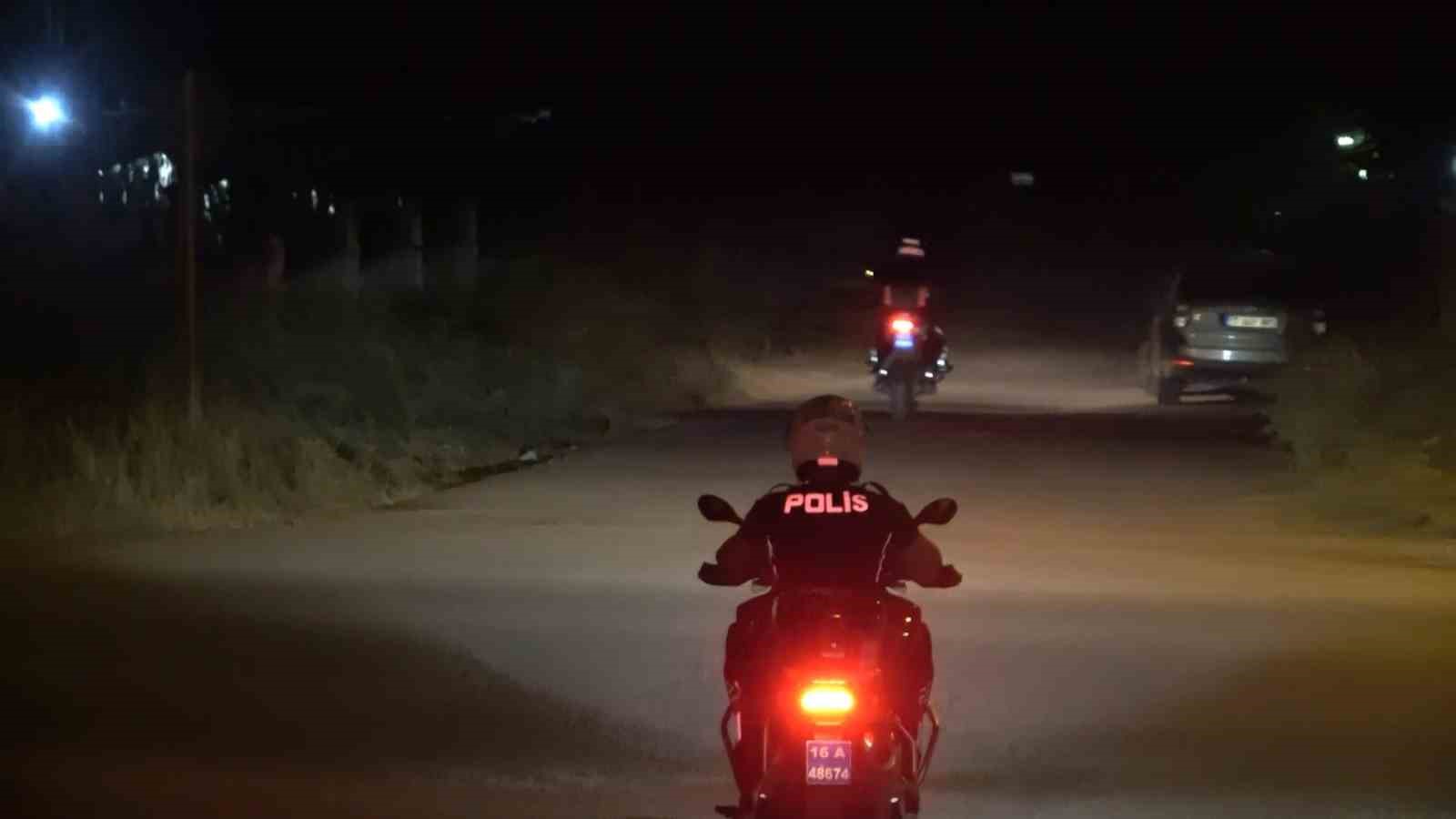 Bursa’da Özlüce Tepe ve Dağ Yolu’na polis baskını
