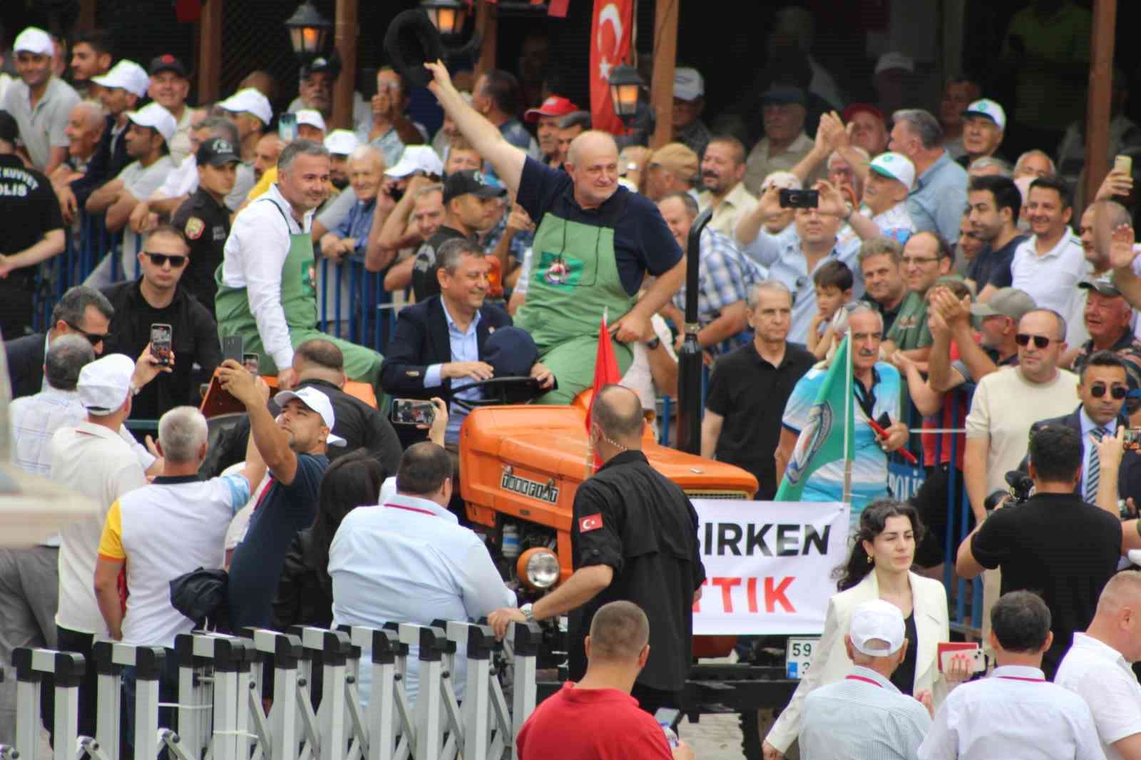 CHP Tekirdağ’da buğday mitingi düzenledi
