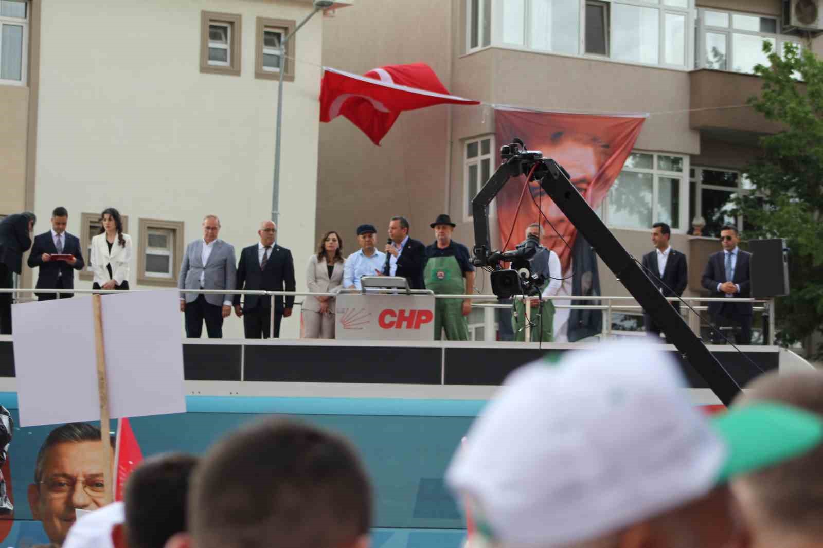 CHP Tekirdağ’da buğday mitingi düzenledi
