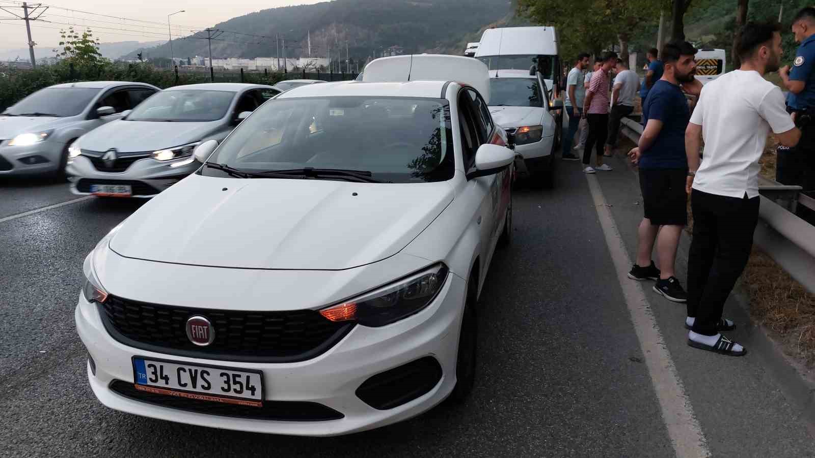 Samsun’da zincirleme trafik kazası: 3 yaralı
