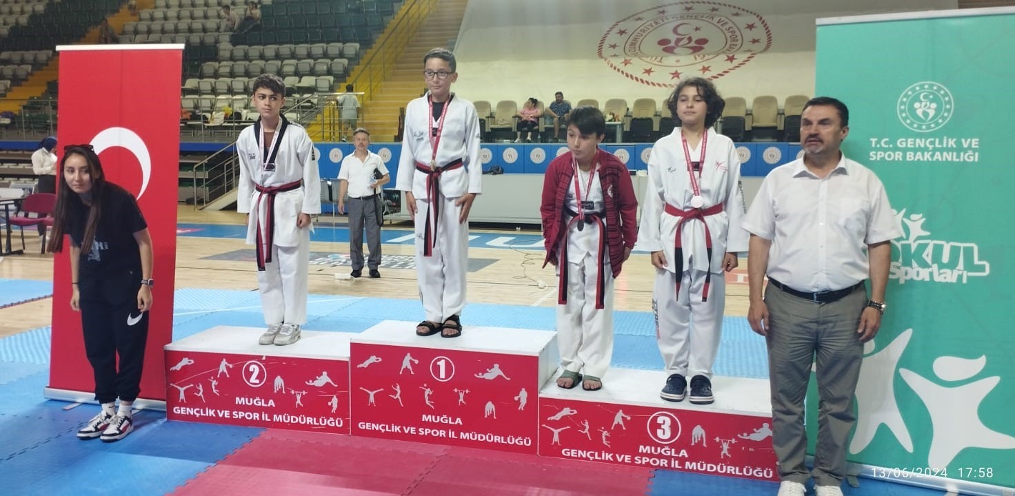 Köyceğizli Taekwondocular 5 birincilik 3 ikincilik kazandı
