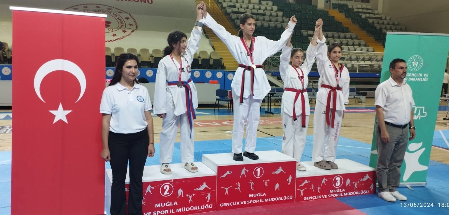 Köyceğizli Taekwondocular 5 birincilik 3 ikincilik kazandı
