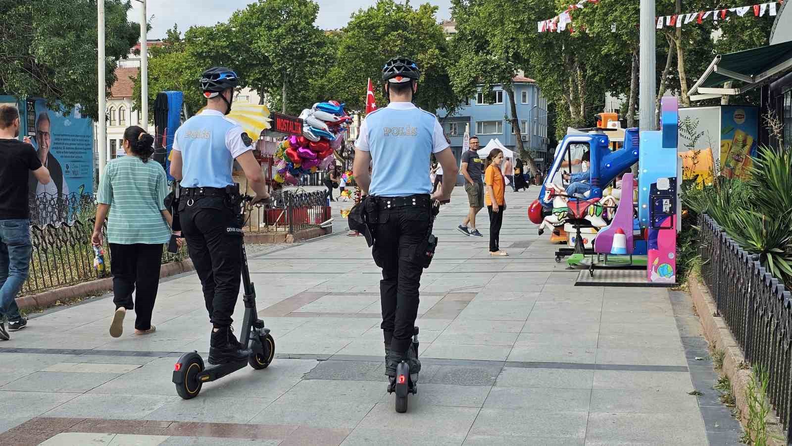 Bandırma sahilleri scooterlı timlerle güvende
