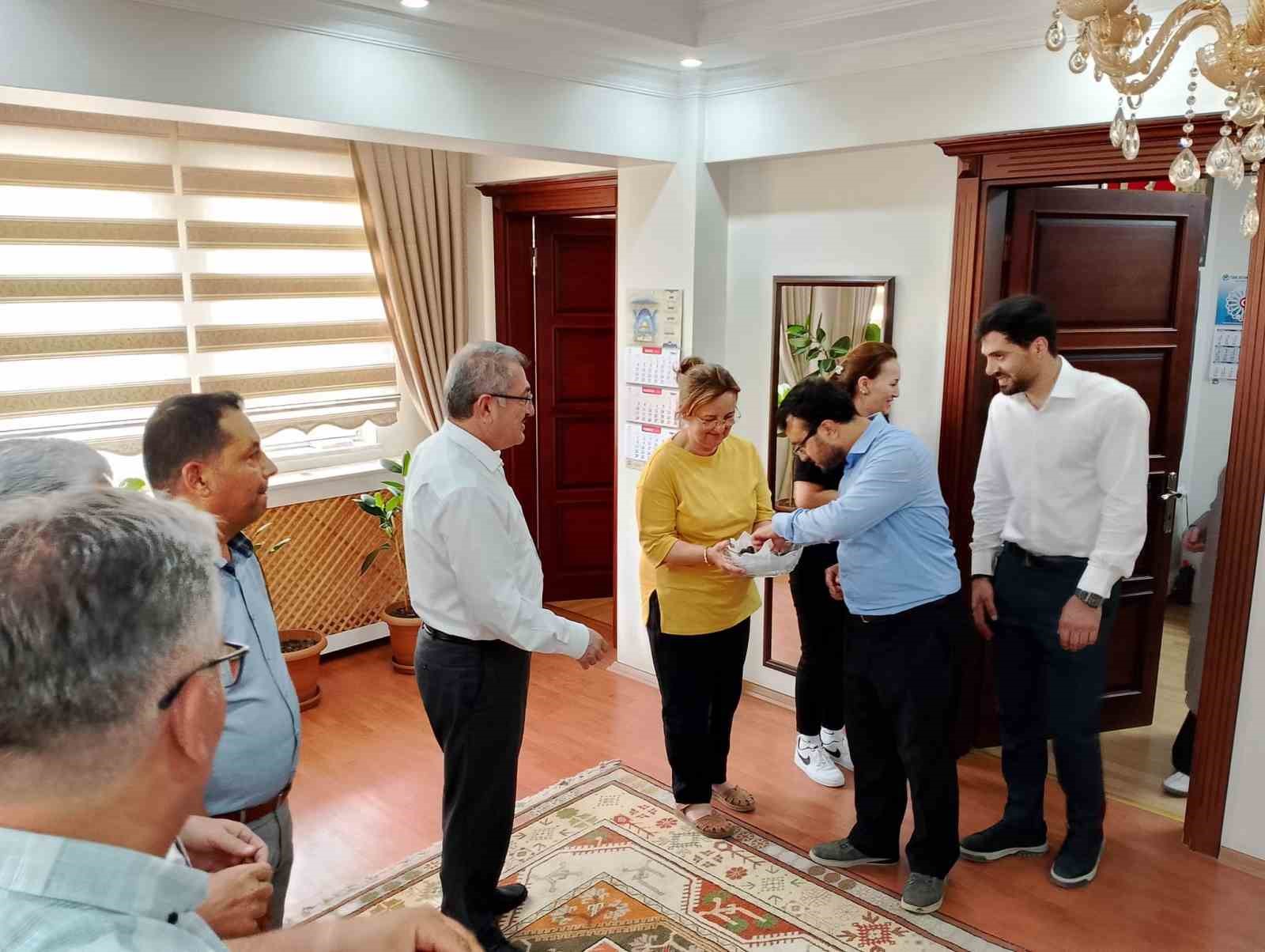 Muğla İl Müftülüğü personeli geleneksel bayramlaşmada bir araya geldi
