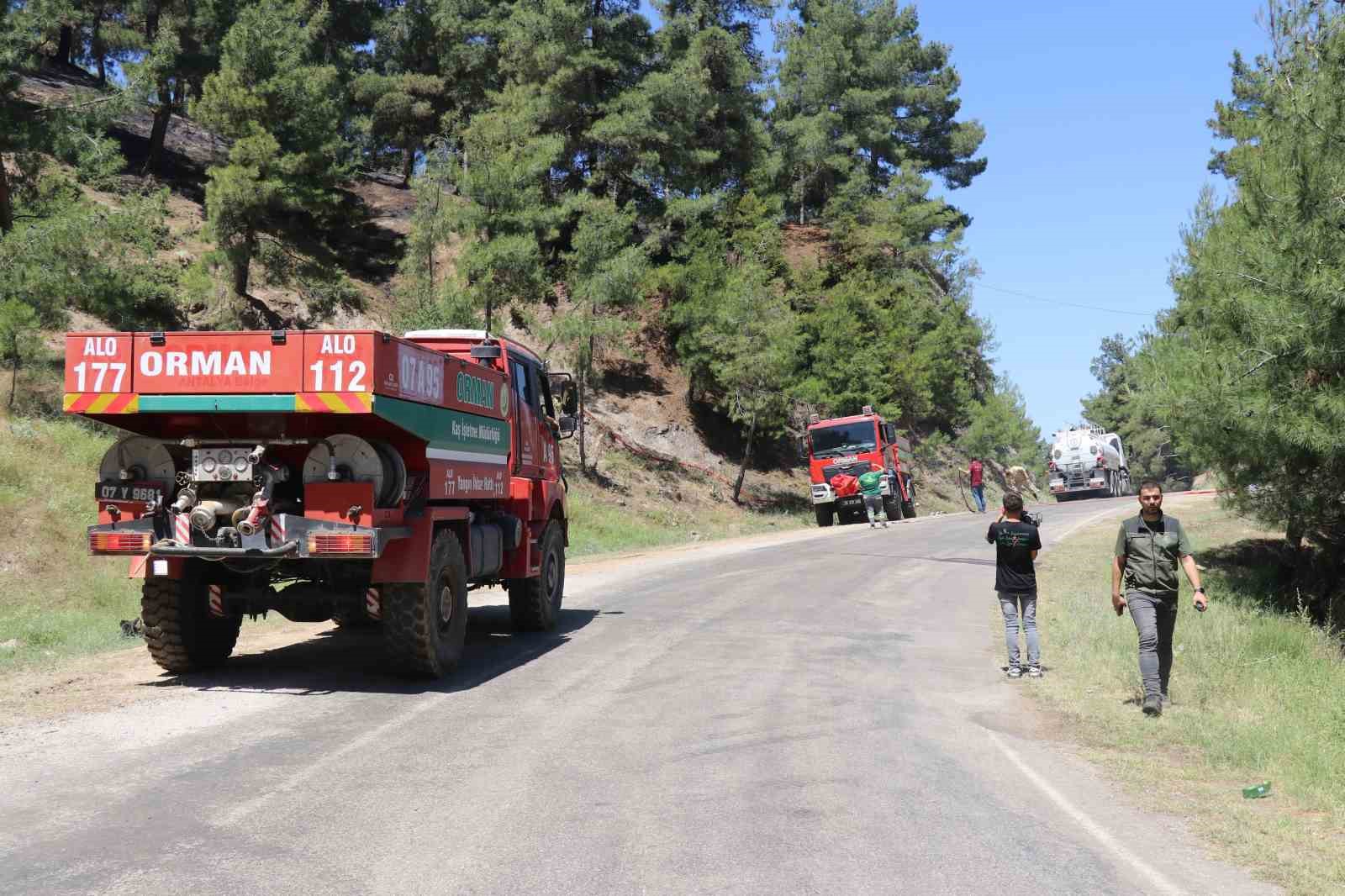 Denizli’de orman yangını 22 saatin ardından kontrol altına alındı
