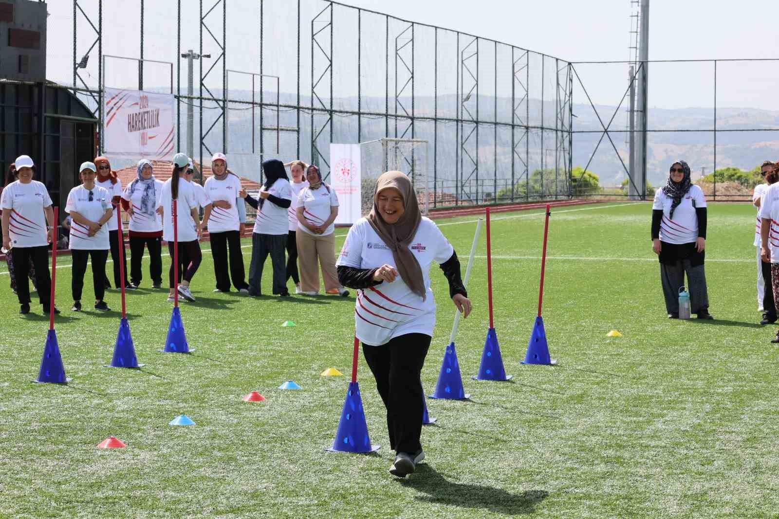 Manisa’da kadınlara yönelik spor etkinlikleri büyük ilgi gördü
