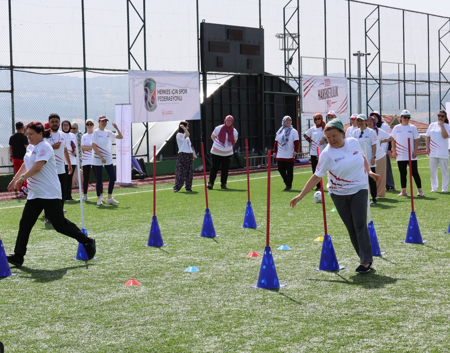 Manisa’da kadınlara yönelik spor etkinlikleri büyük ilgi gördü
