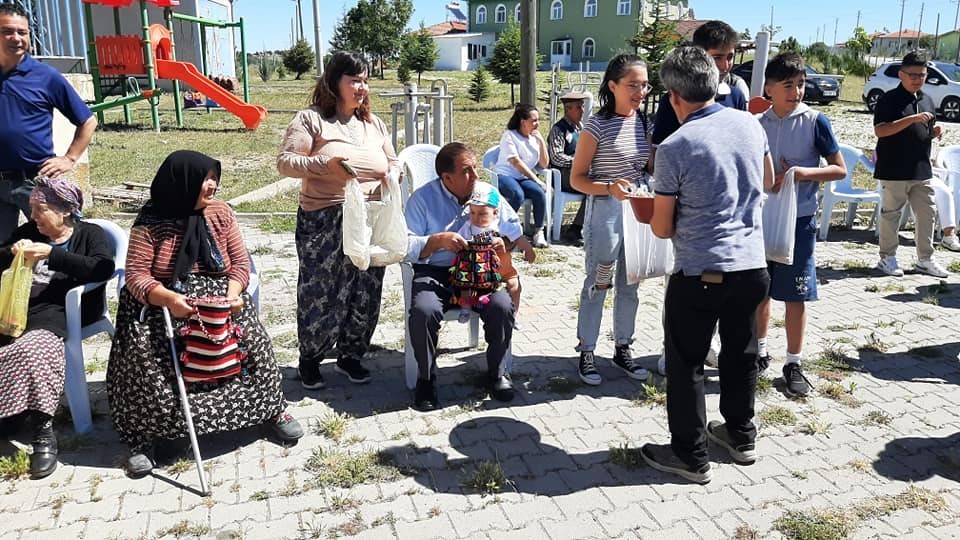 Numanoluklular ’adak arefeliği’ geleneğinde yine bir araya geldi
