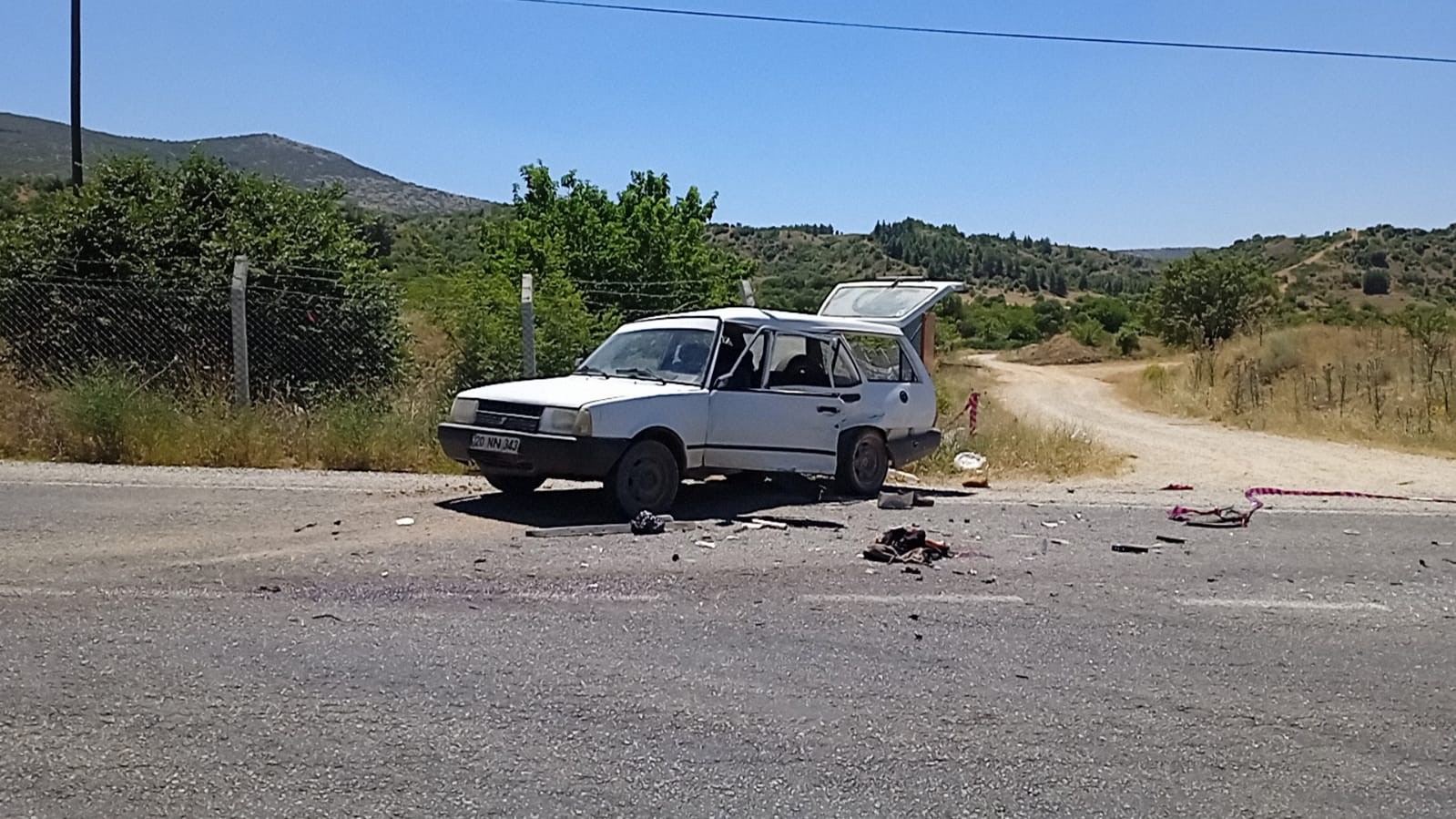 Denizli’de meydana gelen kazda 6 kişi yaralandı
