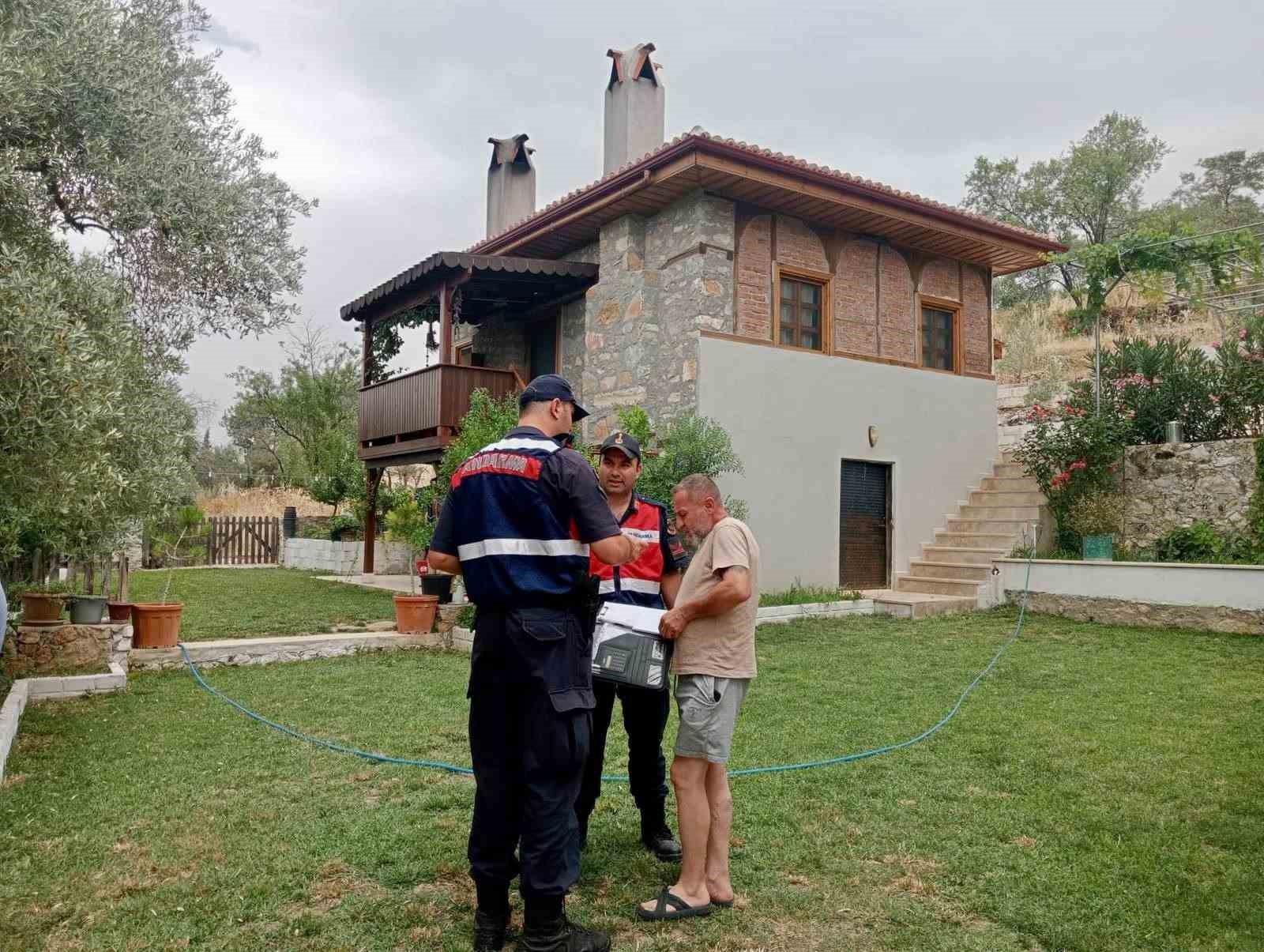 Jandarmadan günübirlik kiralık evlerde denetim
