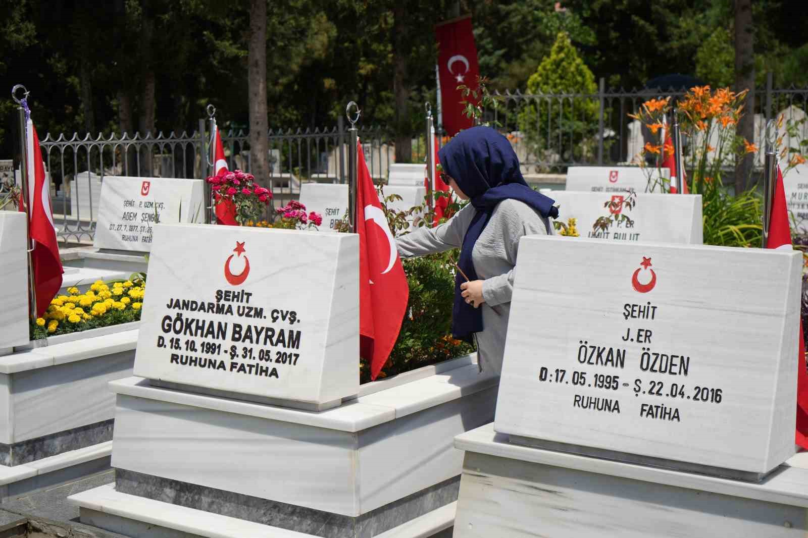 kurban Bayramı öncesi mezarlıklar doldu taştı
