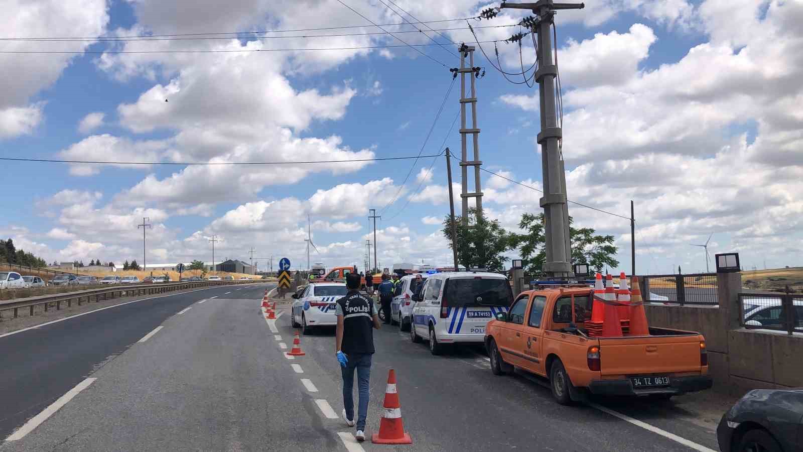 Tekirdağ’da feci kaza: Metrelerce savrulan işçi hayatını kaybetti
