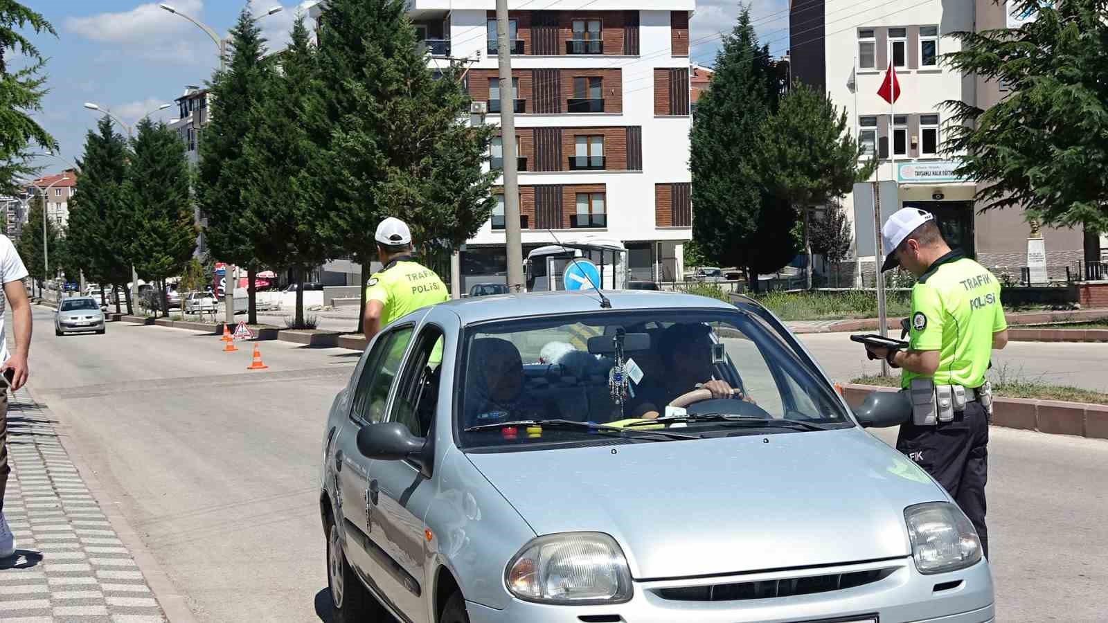 Bayram öncesi trafik denetimleri gerçekleştirildi
