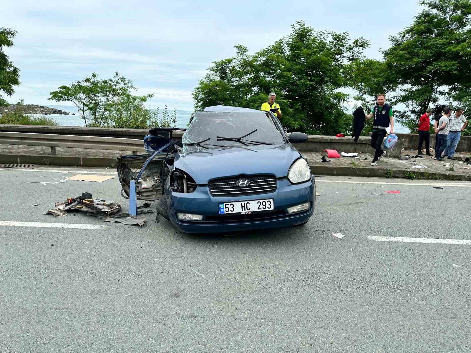 Rize’de meydana gelen kazada anne ve 2 oğlu hayatını kaybetti
