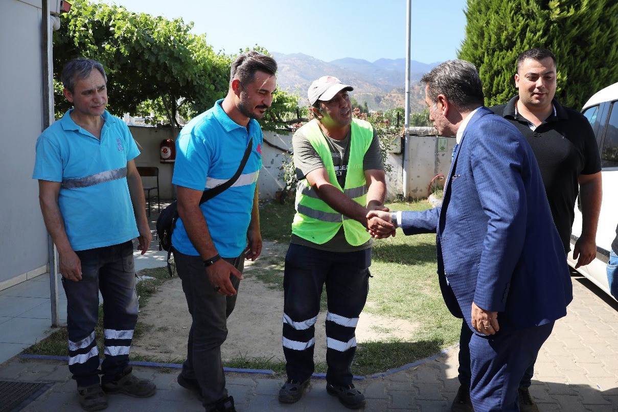 Başkan Yetişkin’den Kurban Bayramı mesaisi
