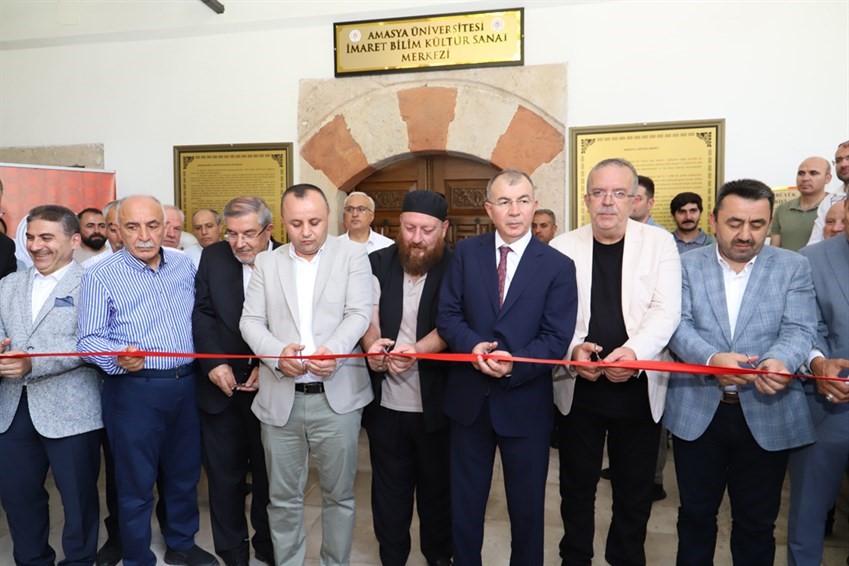 Amasya Üniversitesi İmaret Bilim, Kültür ve Sanat Merkezi dualarla açıldı
