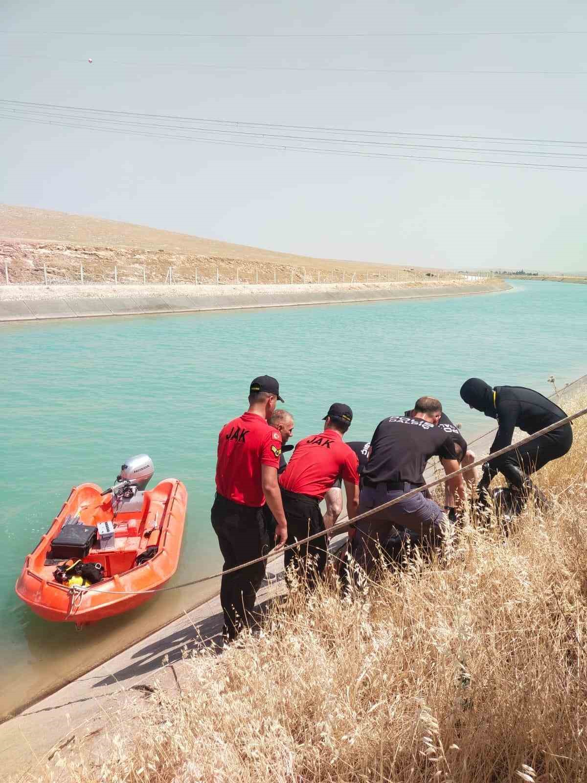 Sulama kanalında akıntıya kapılan çocuğun cesedine ulaşıldı
