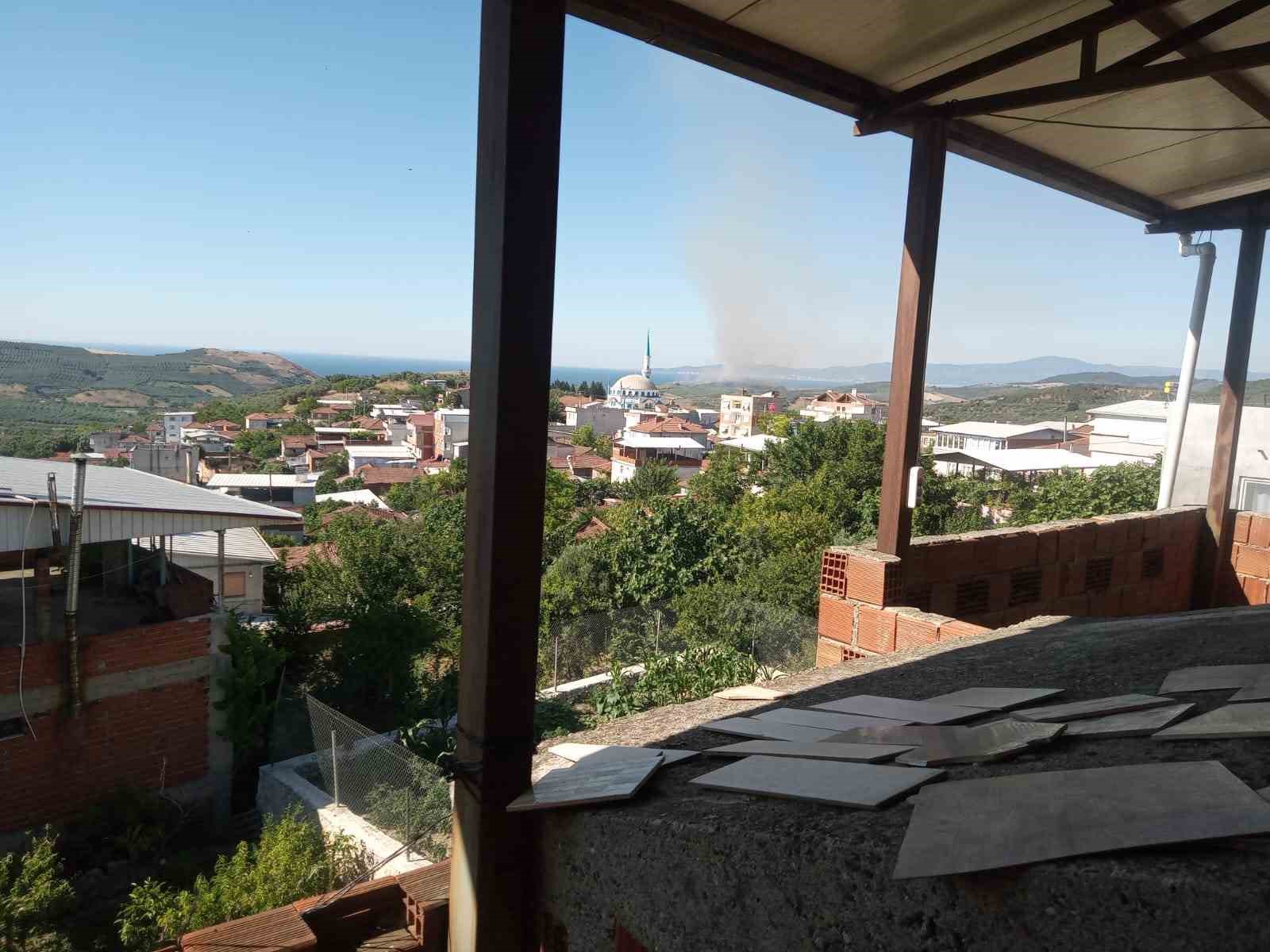 Mudanya’da ve Gemlik’te korkutan yangınlar
