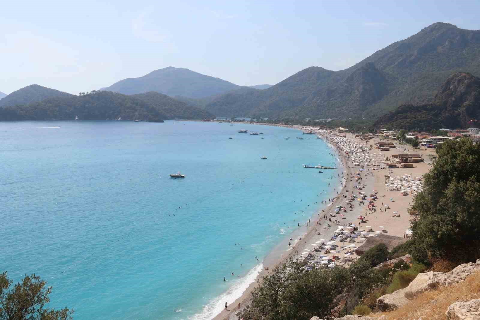 Ölüdeniz’de Kurban Bayramı yoğunluğu
