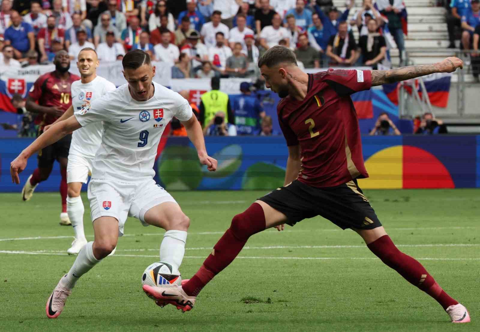 EURO 2024: Belçika: 0 - Slovakya: 1
