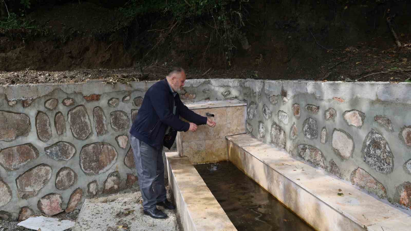 Kırsal mahallelere çeşme yapılıyor
