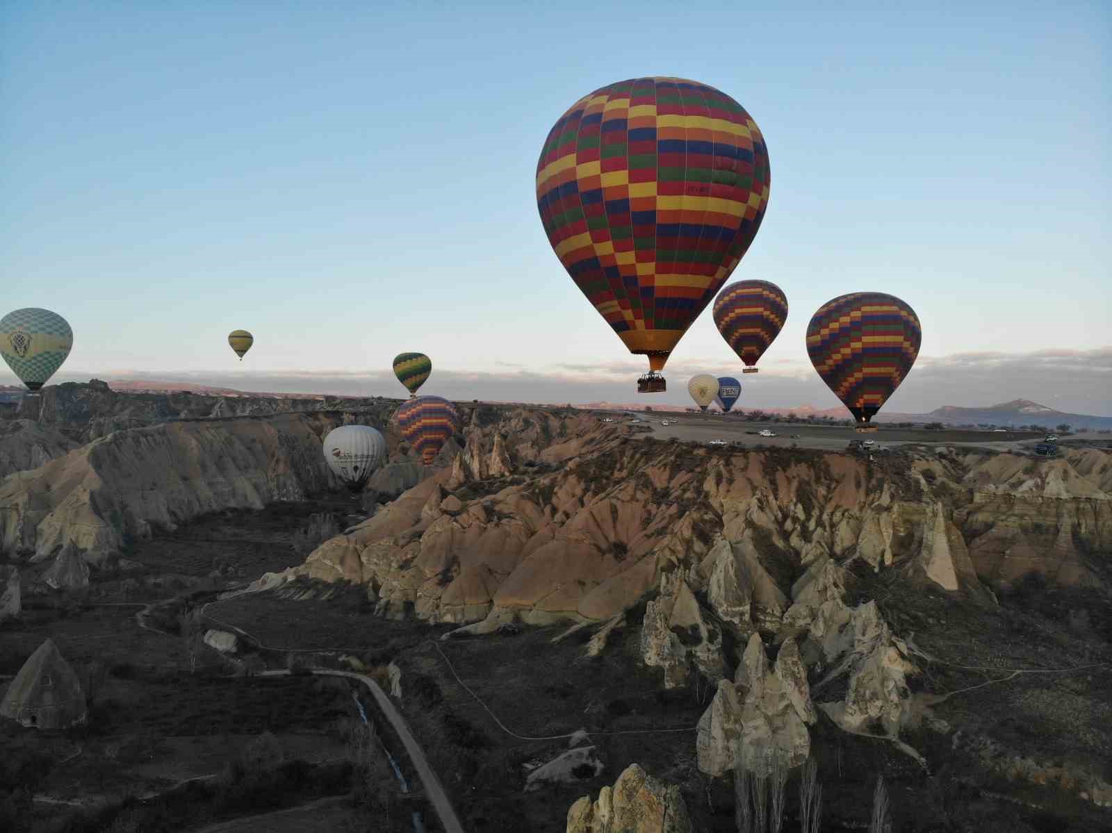 Kapadokya’da 5 ayda 185 bin kişi uçtu
