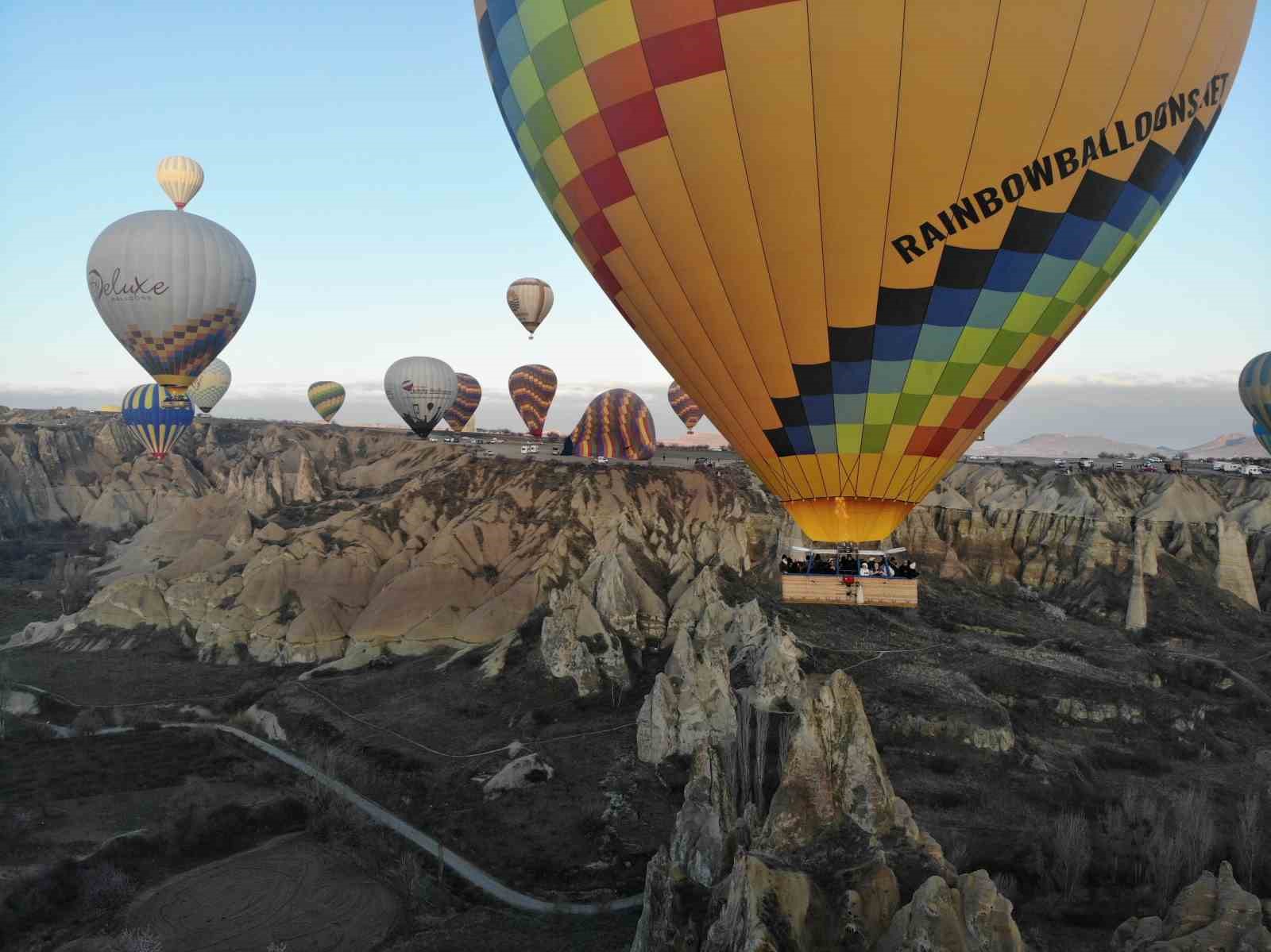 Kapadokya’da 5 ayda 185 bin kişi uçtu
