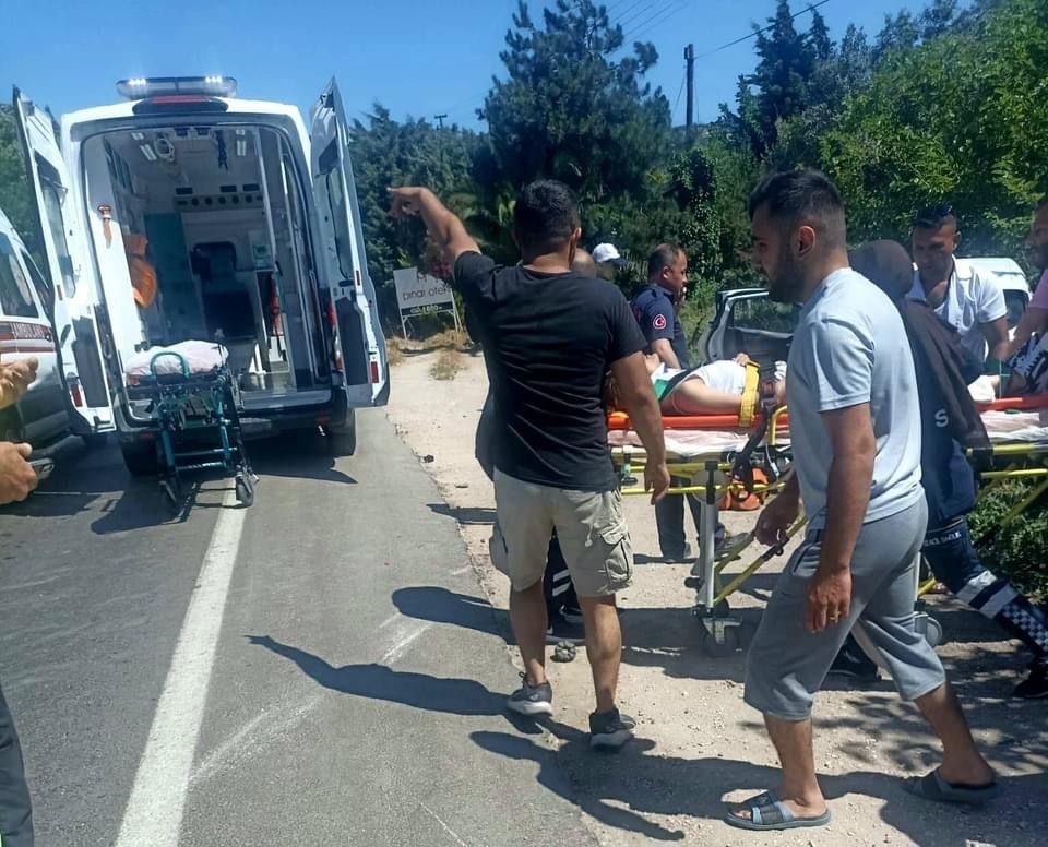 Balıkesir’de trafik kazası: 2 yaralı
