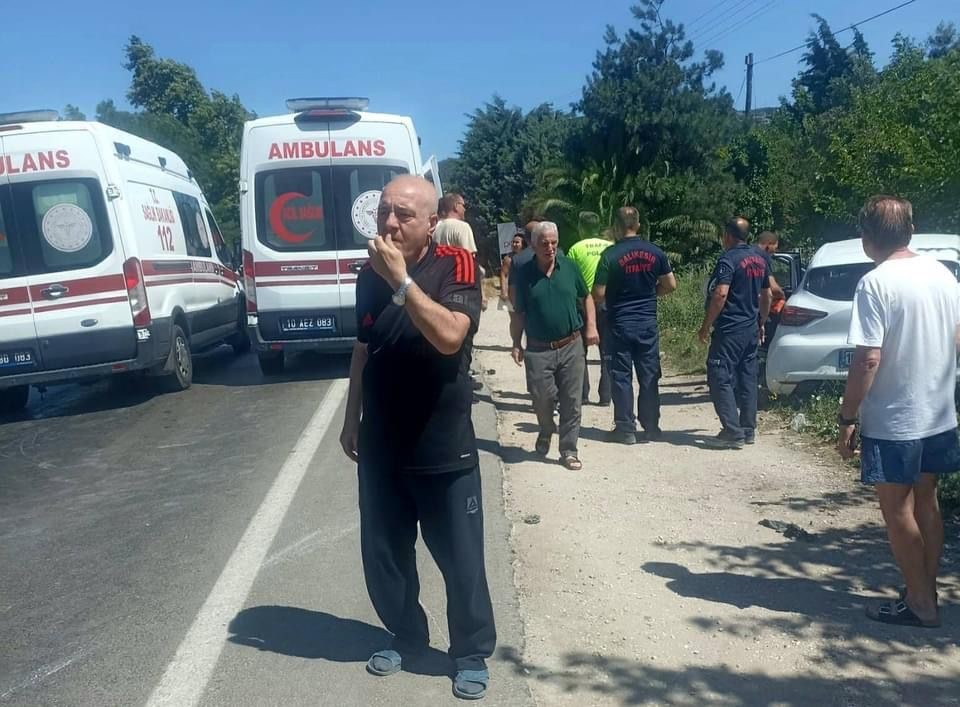 Balıkesir’de trafik kazası: 2 yaralı
