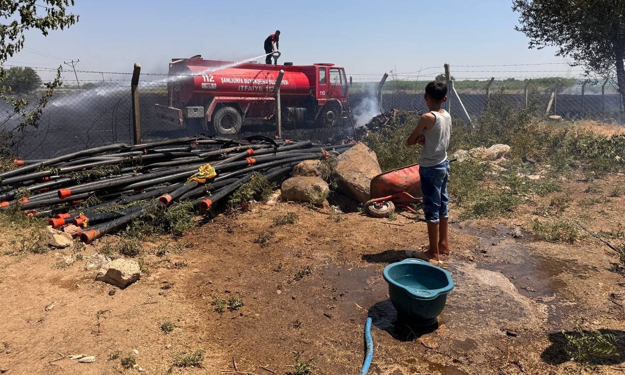 Şanlıurfa’da yangın paniği
