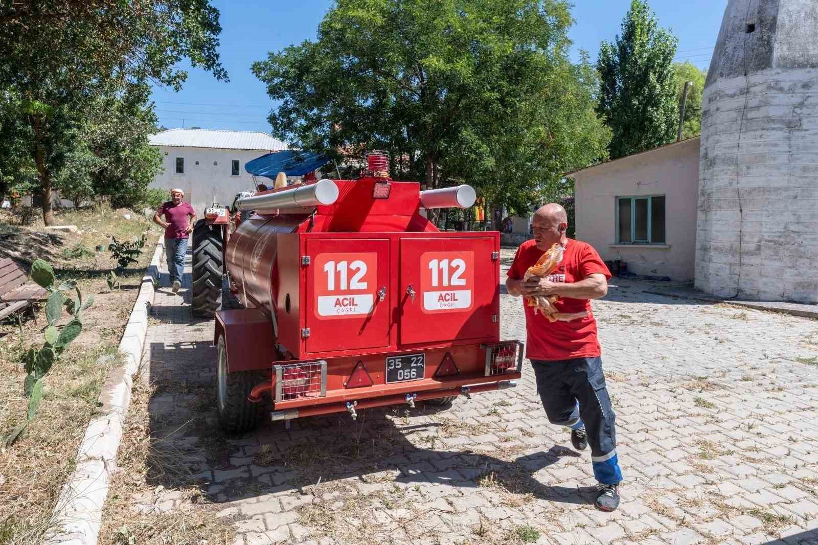 İzmir Büyükşehir, orman yangınları için teyakkuza geçti
