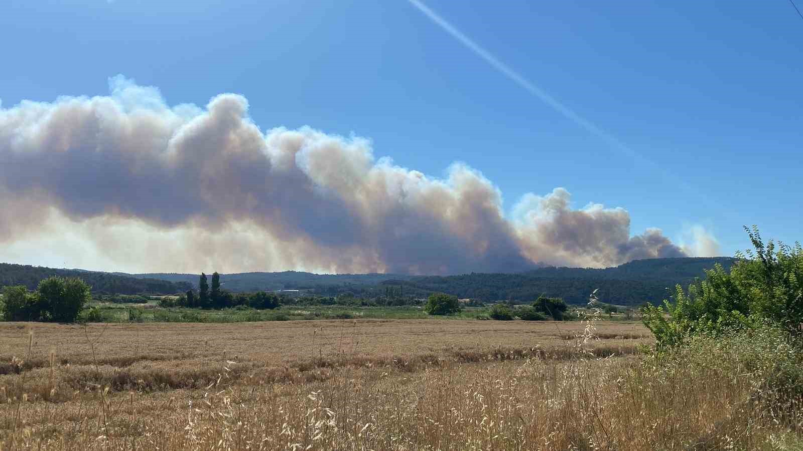 Çanakkale yangınında Anafartalar köyü boşaltıldı
