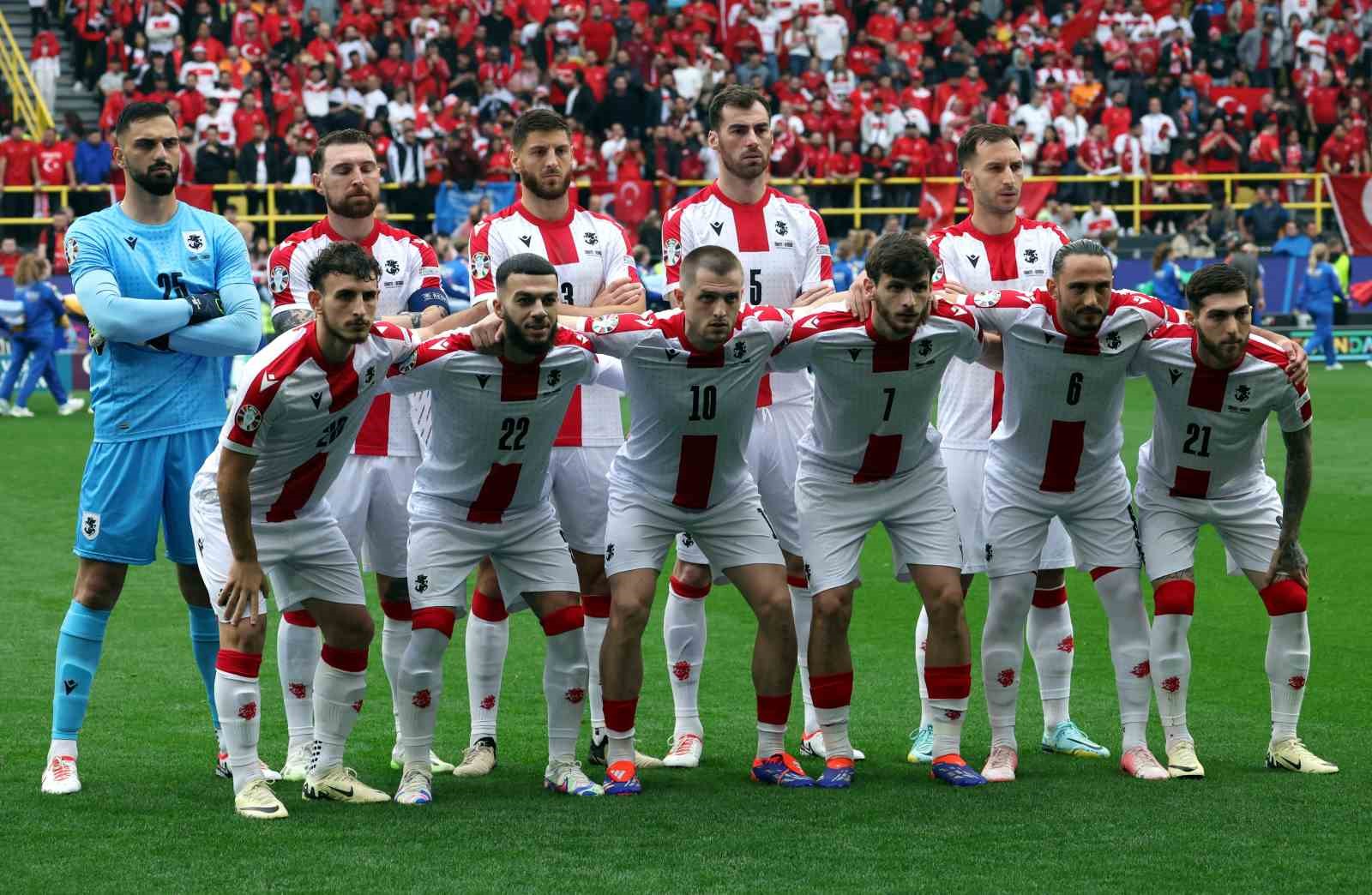 EURO 2024: Türkiye: 1 - Gürcistan: 1 (İlk yarı)
