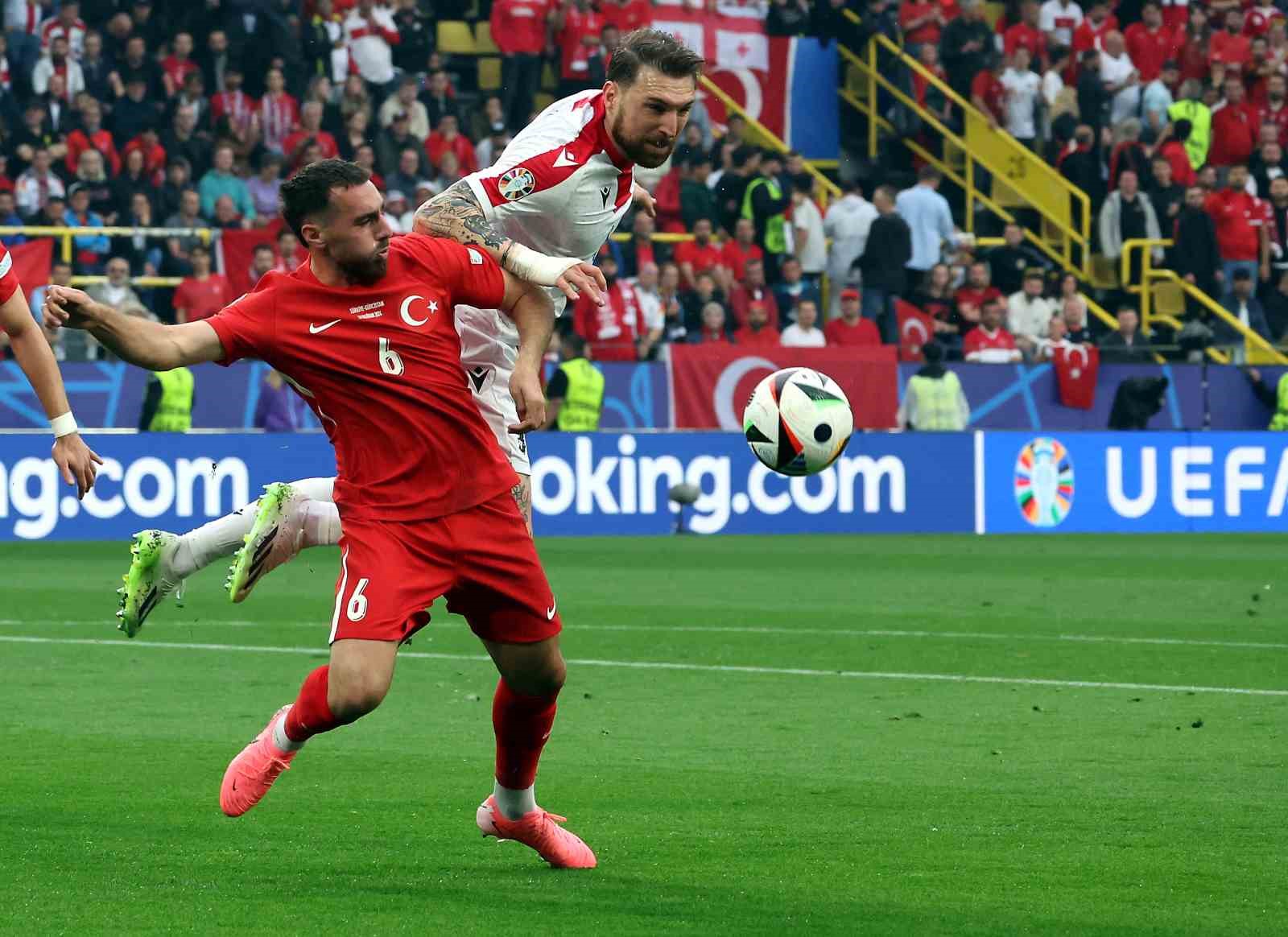 EURO 2024: Türkiye: 1 - Gürcistan: 1 (İlk yarı)
